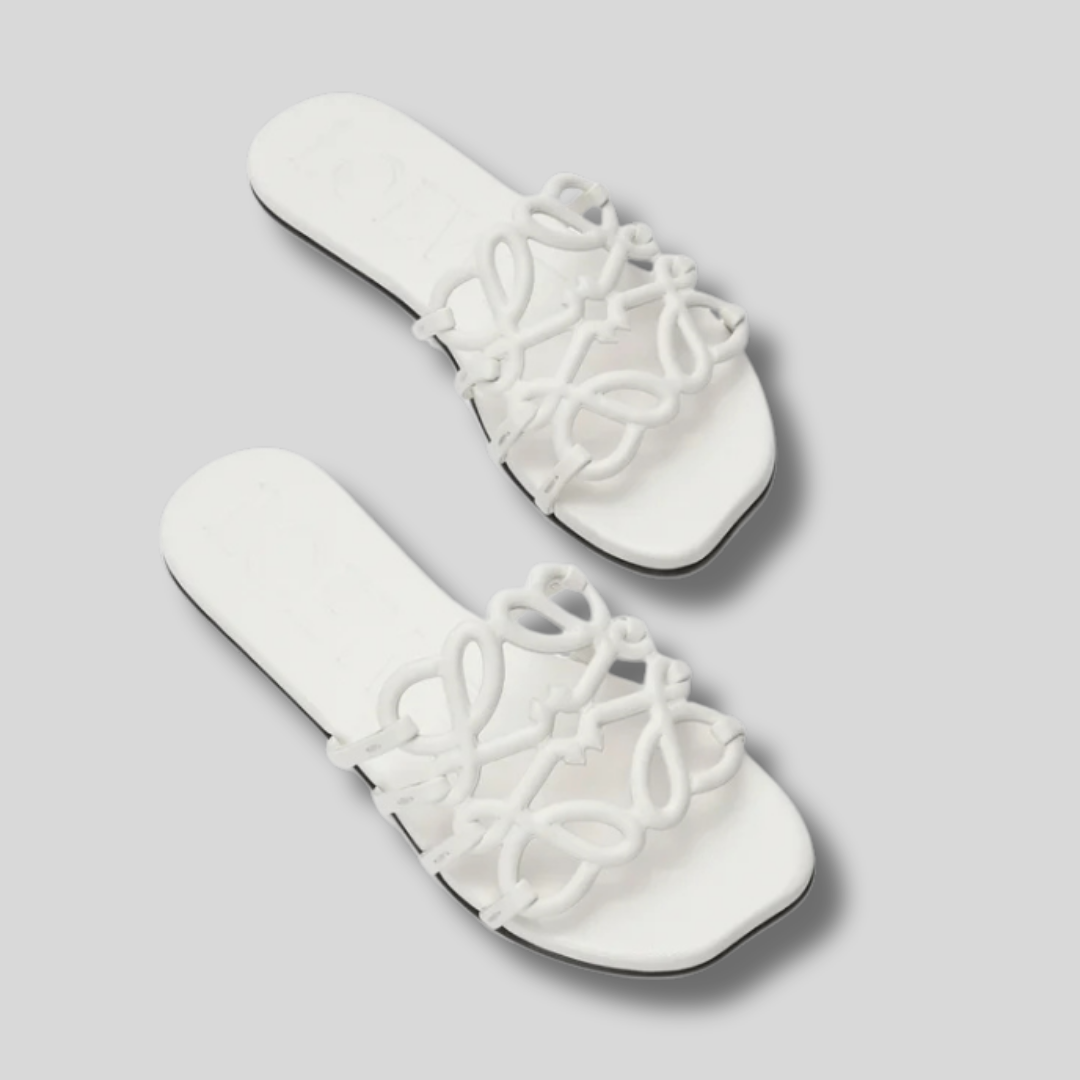 Slide Petal Anagram - White